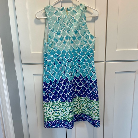 Lilly Pulitzer Blue Scales Perla Dress - Picture 6 of 8